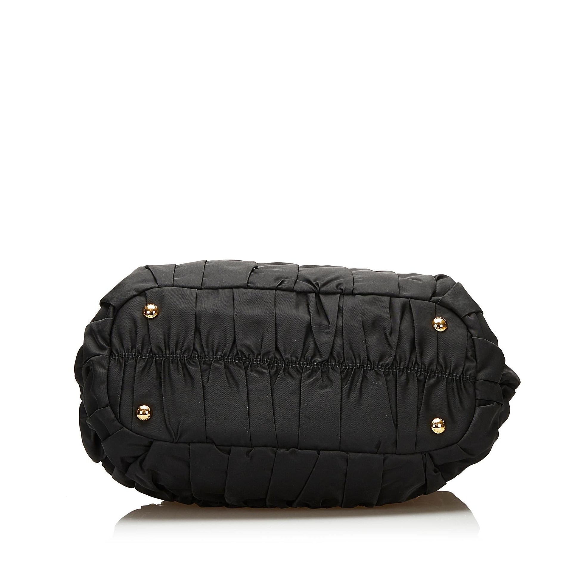 Prada Tessuto Gaufre Satchel (SHG-35362)