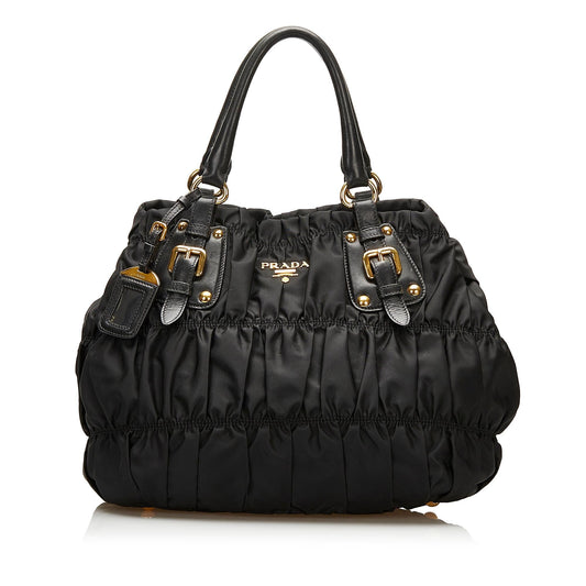 Prada Tessuto Gaufre Satchel (SHG-35362)