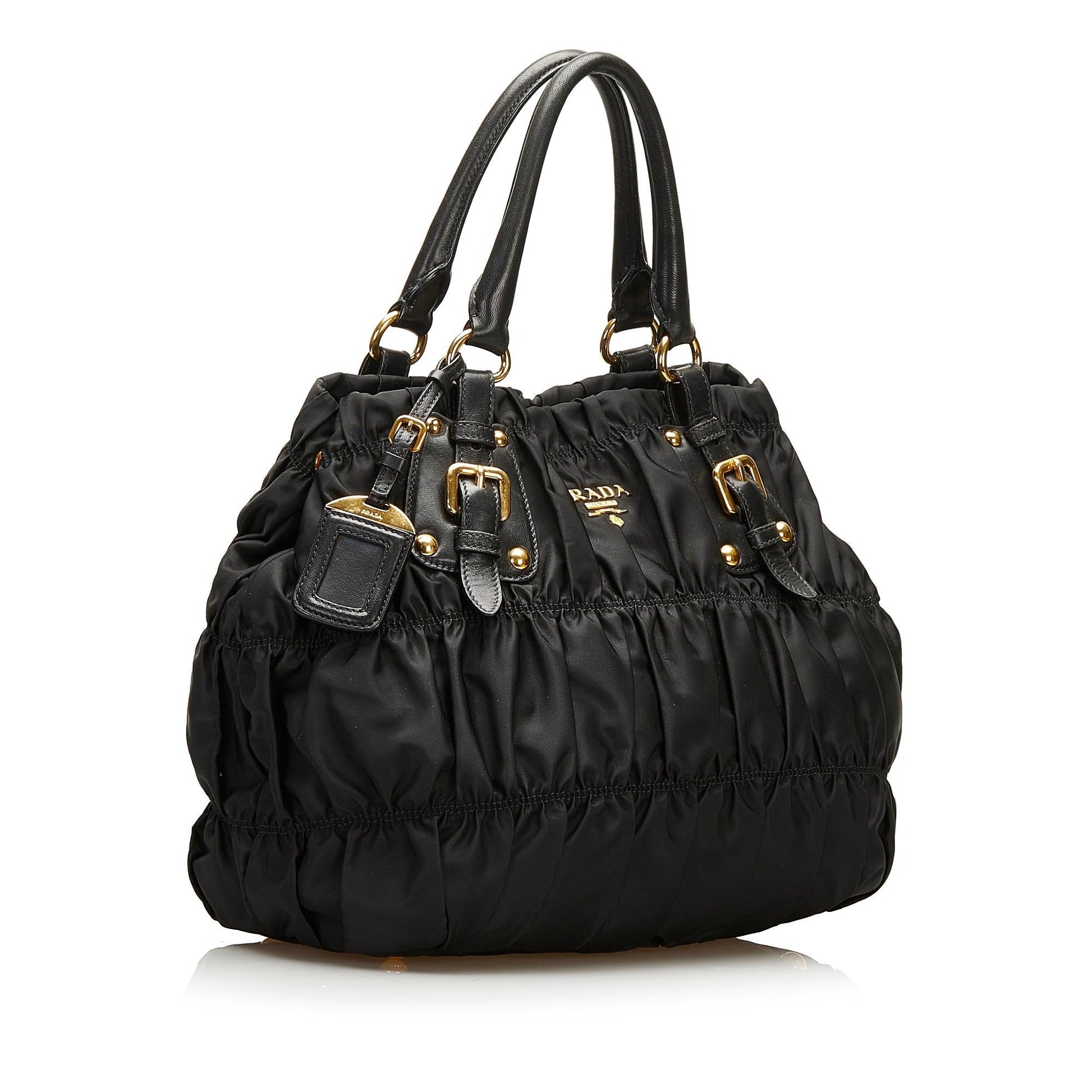 Prada Tessuto Gaufre Satchel (SHG-35362)