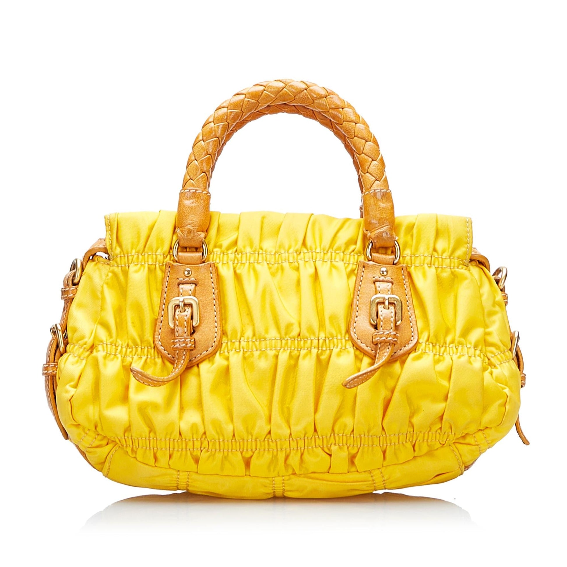 Prada Tessuto Gaufre Satchel (SHG-JusOjx)