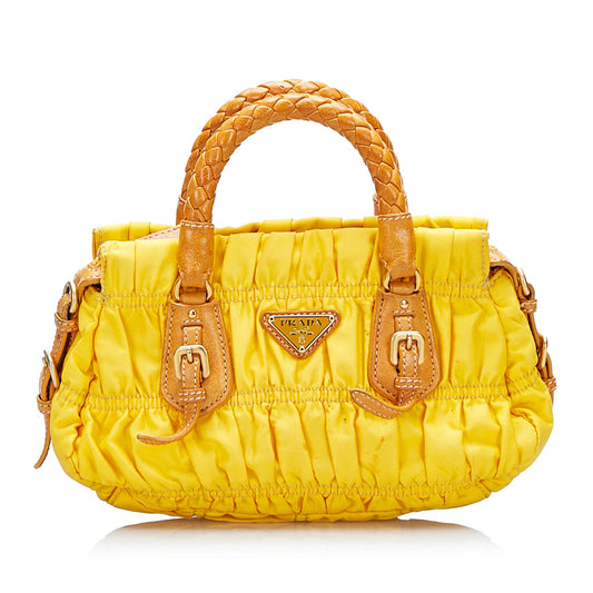 Prada Tessuto Gaufre Satchel (SHG-JusOjx)
