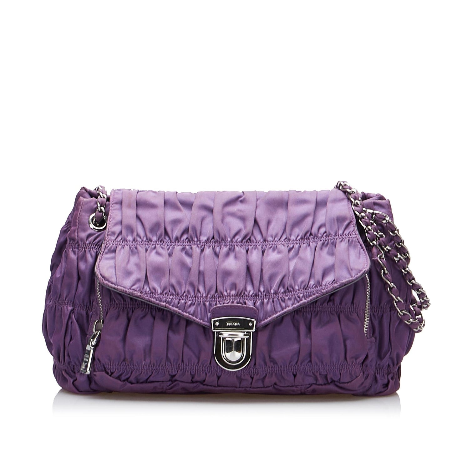 Prada Tessuto Gaufre Shoulder Bag (SHG-uYqsZn)