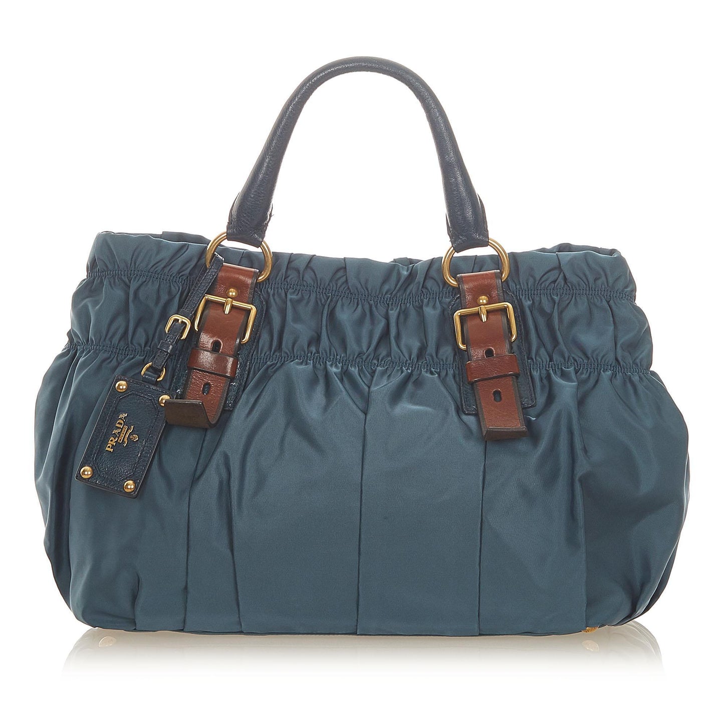 Prada Tessuto Gaufre Tote Bag  