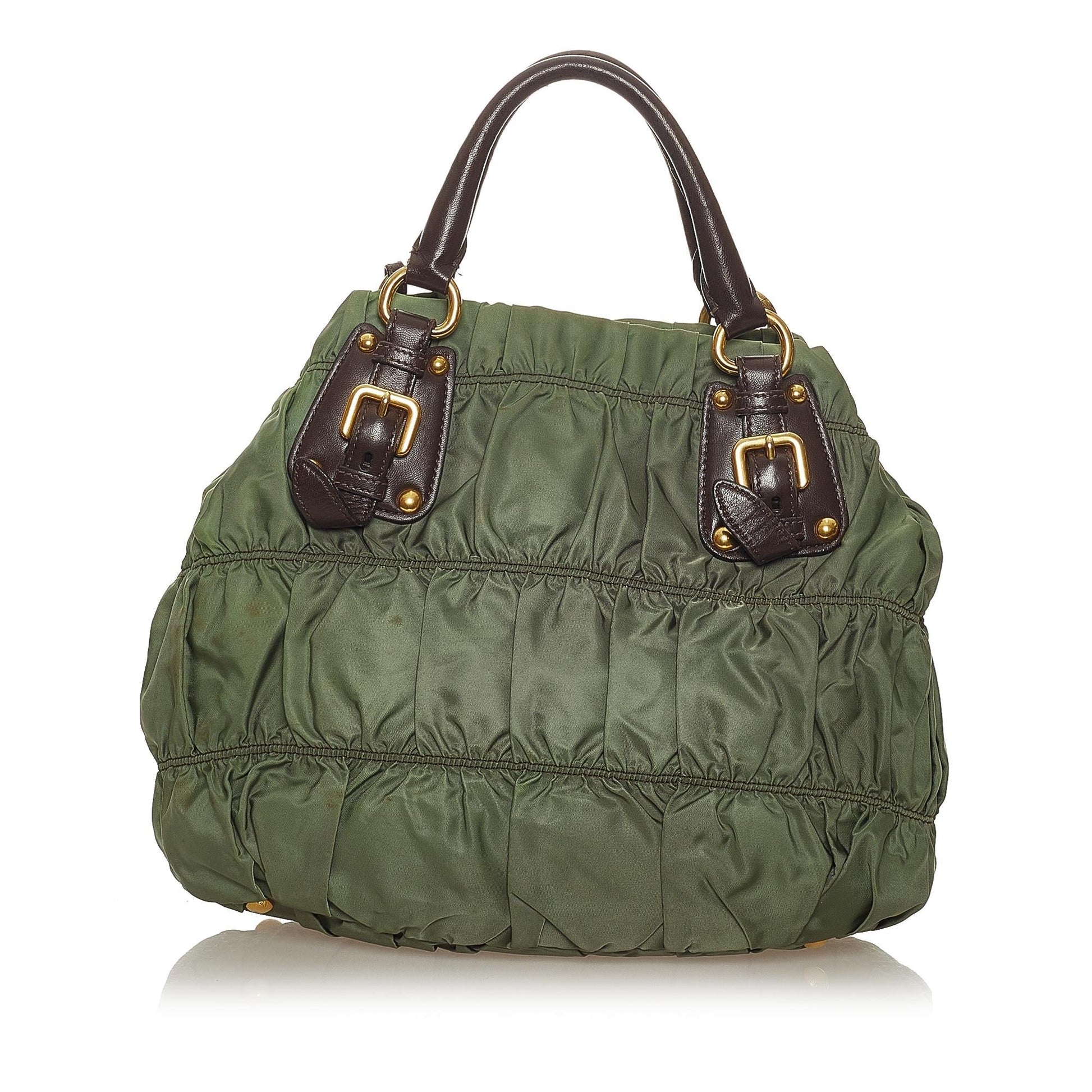 Prada Tessuto Gaufre Tote Bag (SHG-27629)