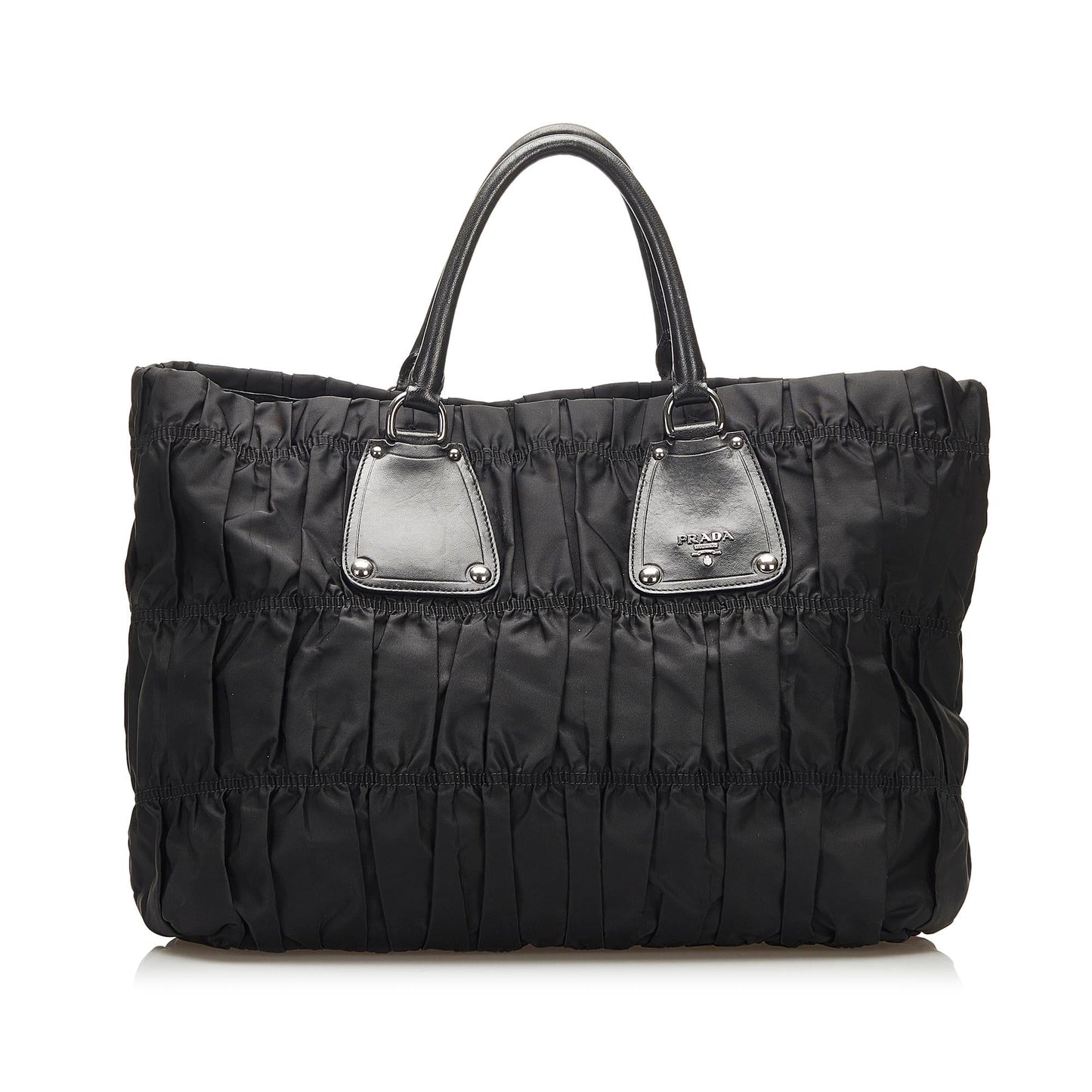 Prada Tessuto Gaufre Tote Bag (SHG-35118)