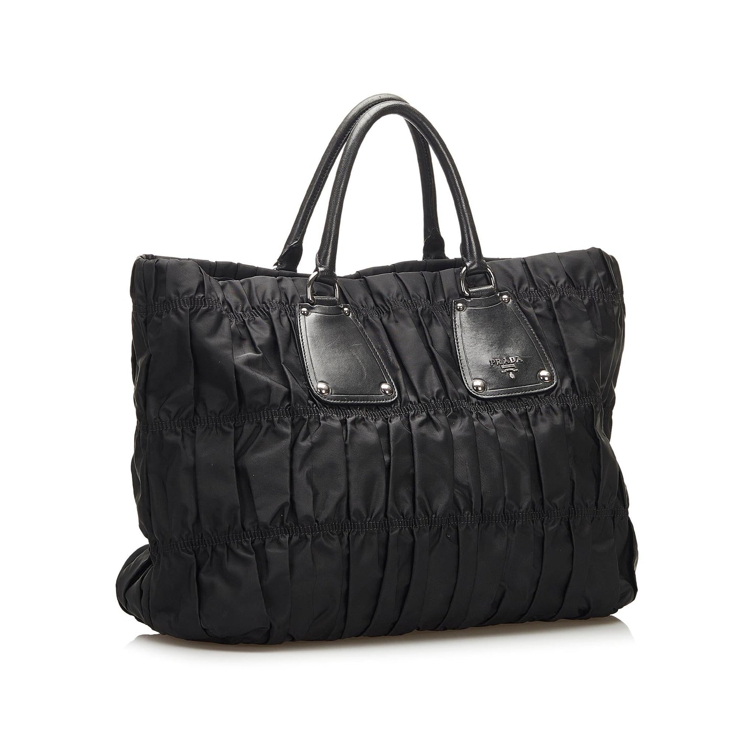 Prada Tessuto Gaufre Tote Bag (SHG-35118)