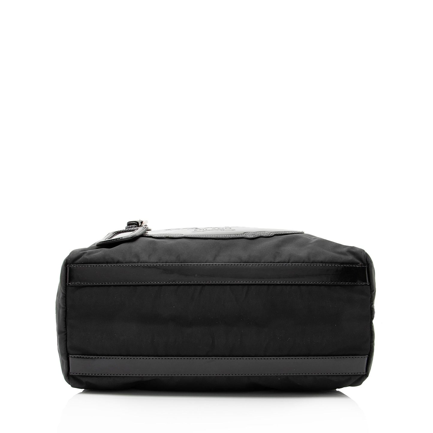 Prada Tessuto Logo Bauletto Satchel (SHF-23040)