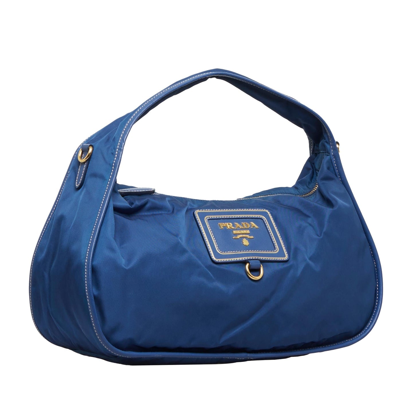 Prada Tessuto Logo Oro Satchel (SHG-zEZVsv)