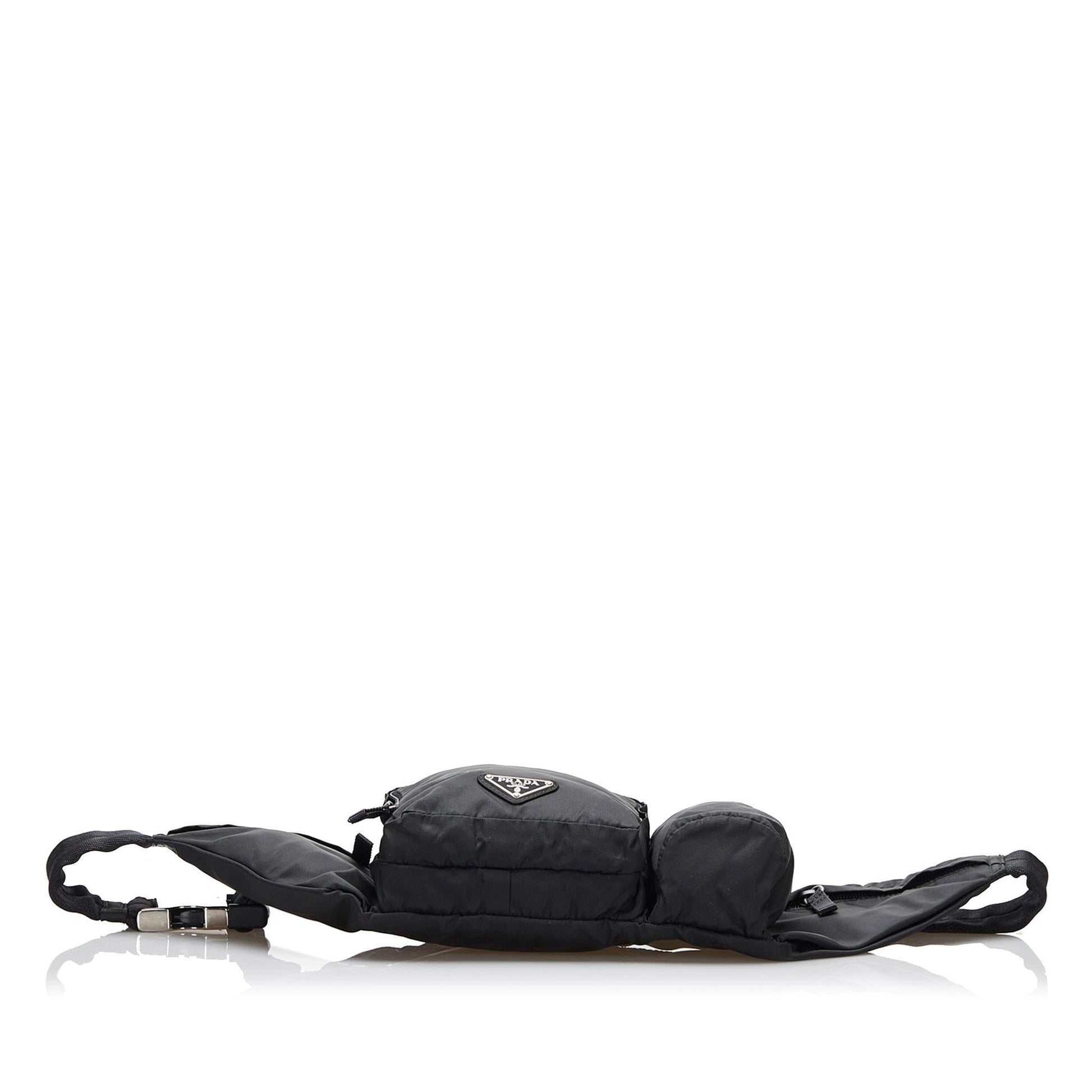 Prada Tessuto Montagna Belt Bag (SHG-a7T0Ab)
