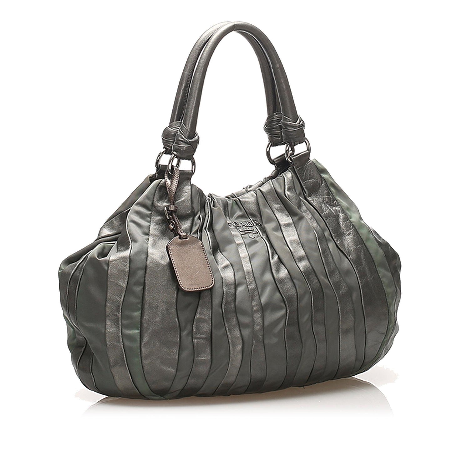 Prada Tessuto Nappa Waves Tote Bag  