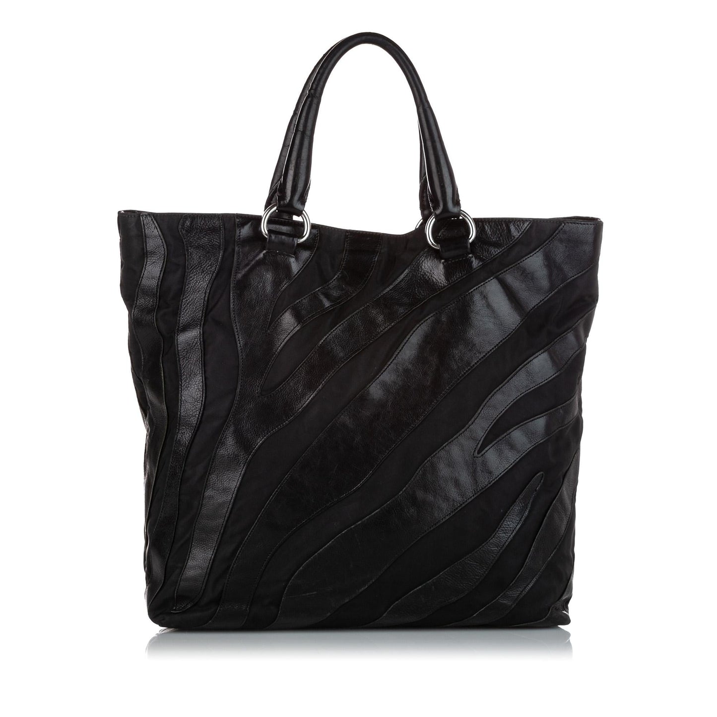 Prada Tessuto Nappa Waves Tote Bag (SHG-31512)