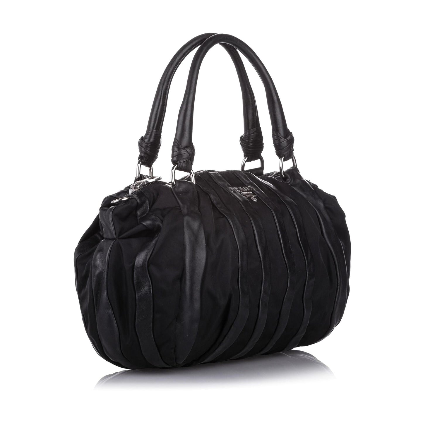 Prada Tessuto Nappa Waves Tote Bag (SHG-31568)