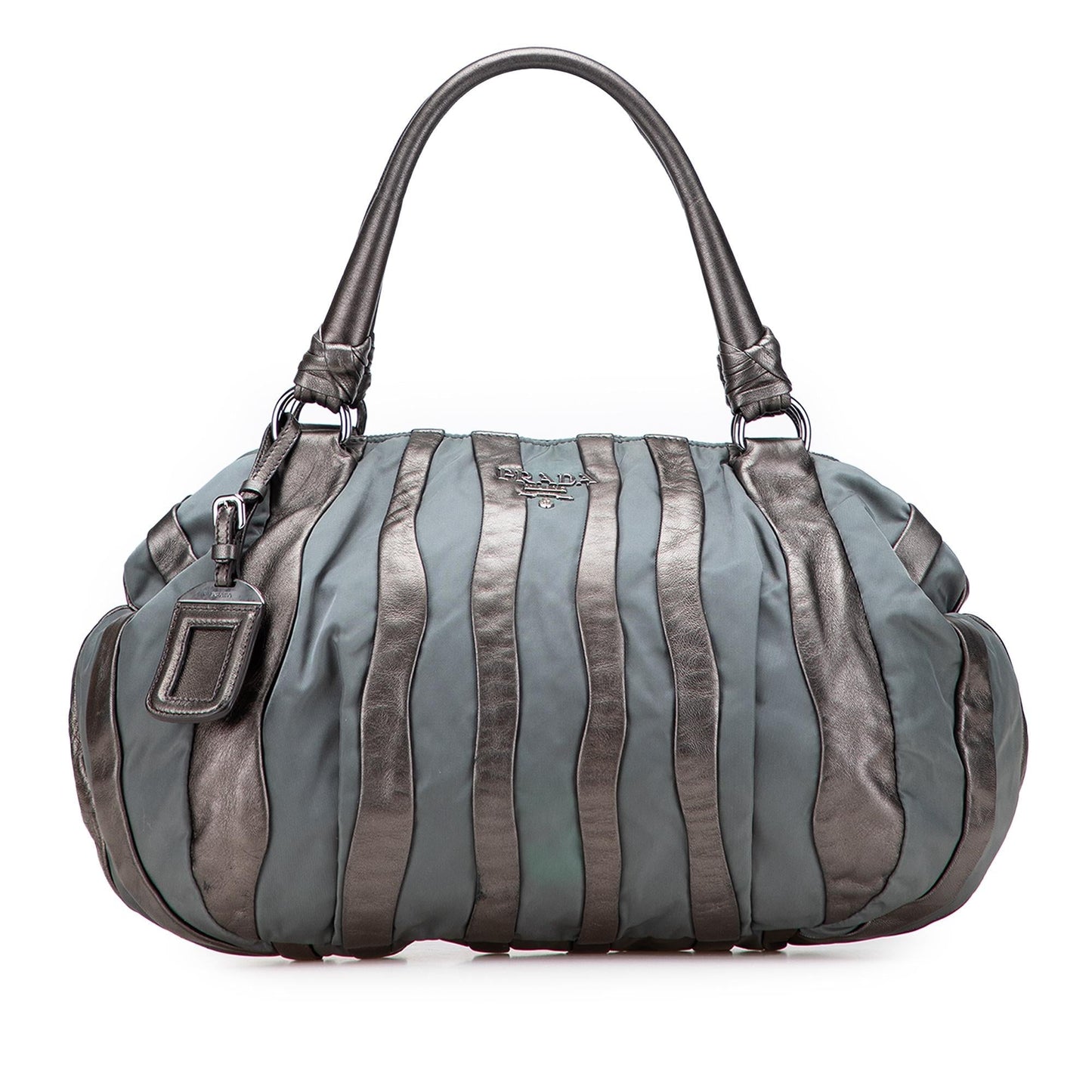 Prada Tessuto Nappa Waves Tote