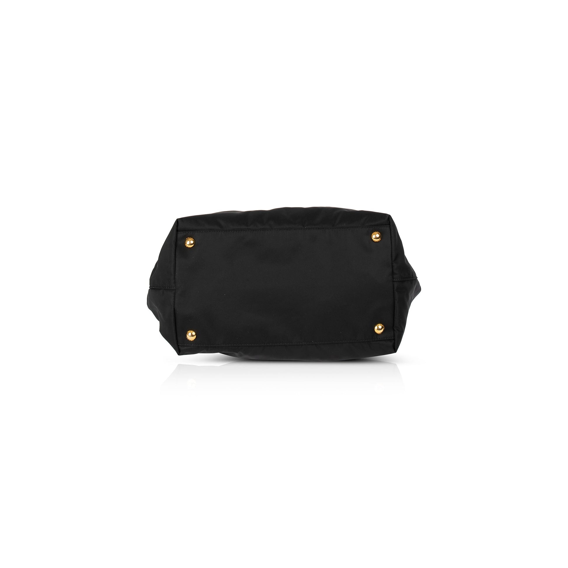 Prada Tessuto Nylon Bow Tote