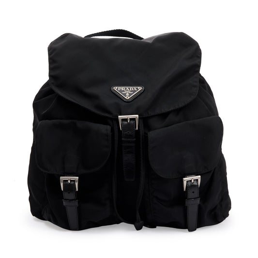 Prada Tessuto Nylon Drawstring Backpack