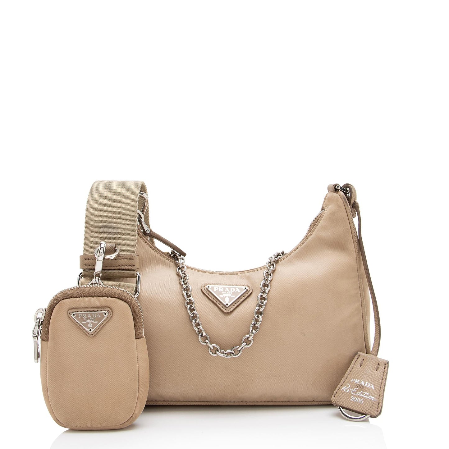 Prada Tessuto Re-Edition 2005 Crossbody Bag (SHF-23359)