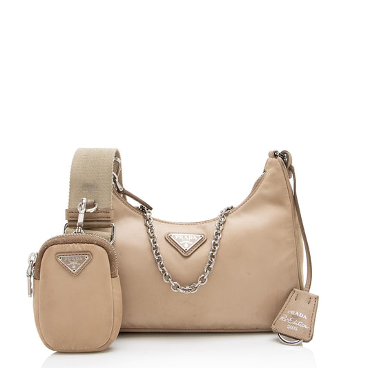 Prada Tessuto Re-Edition 2005 Crossbody Bag (SHF-23359)