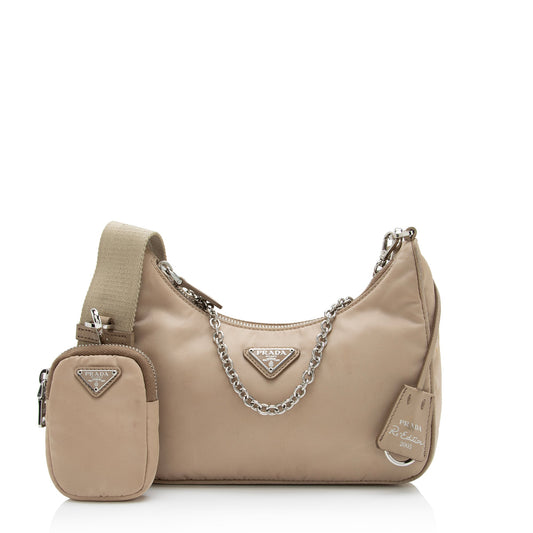Prada Tessuto Re-Edition 2005 Crossbody Bag (SHF-23728)