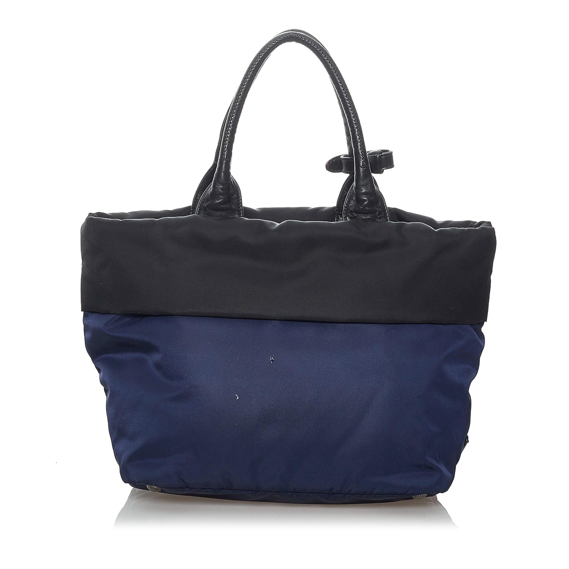 Prada Tessuto Reversible Satchel (SHG-37312)