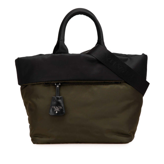Prada Tessuto Reversible Satchel