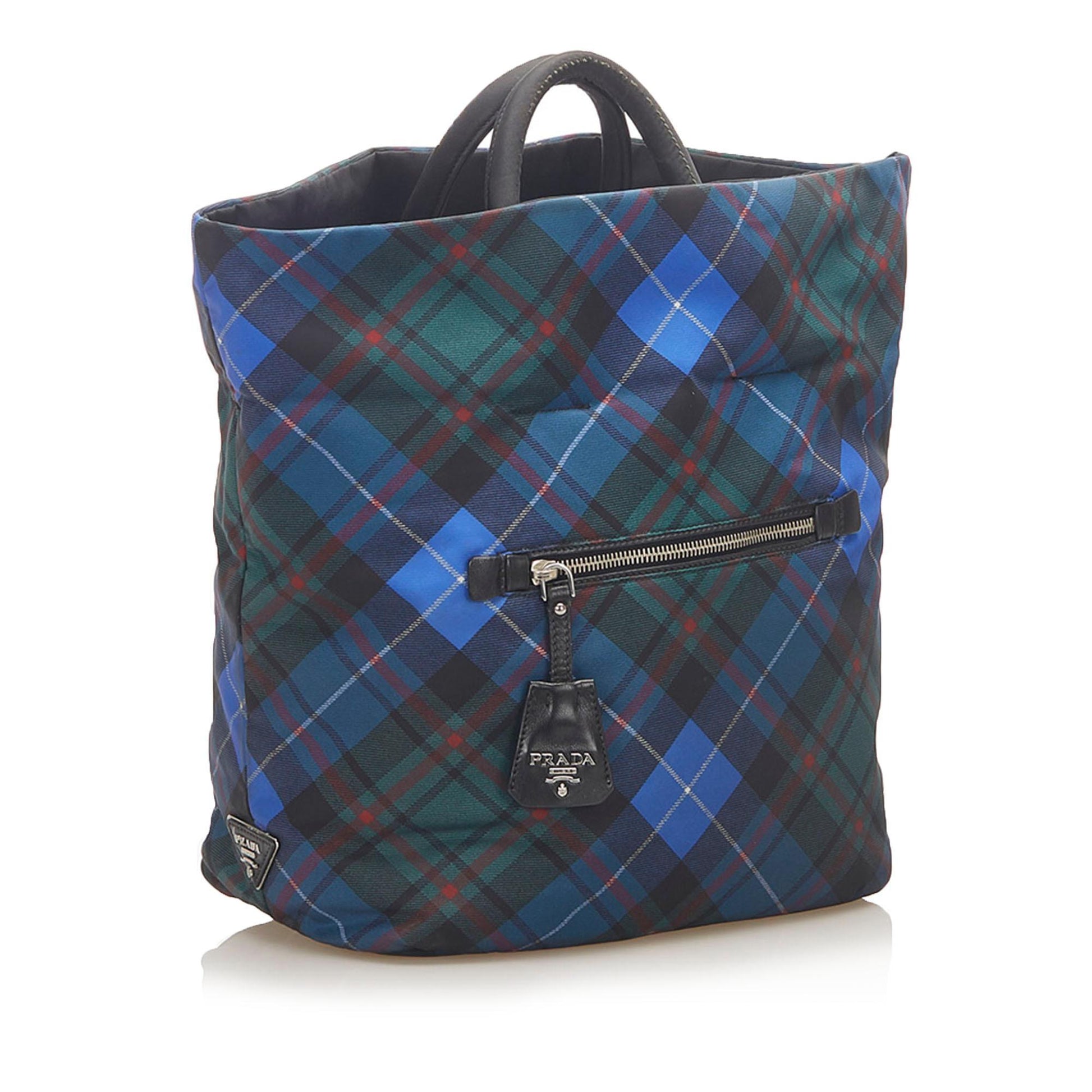 Prada Tessuto Reversible Tote Bag  