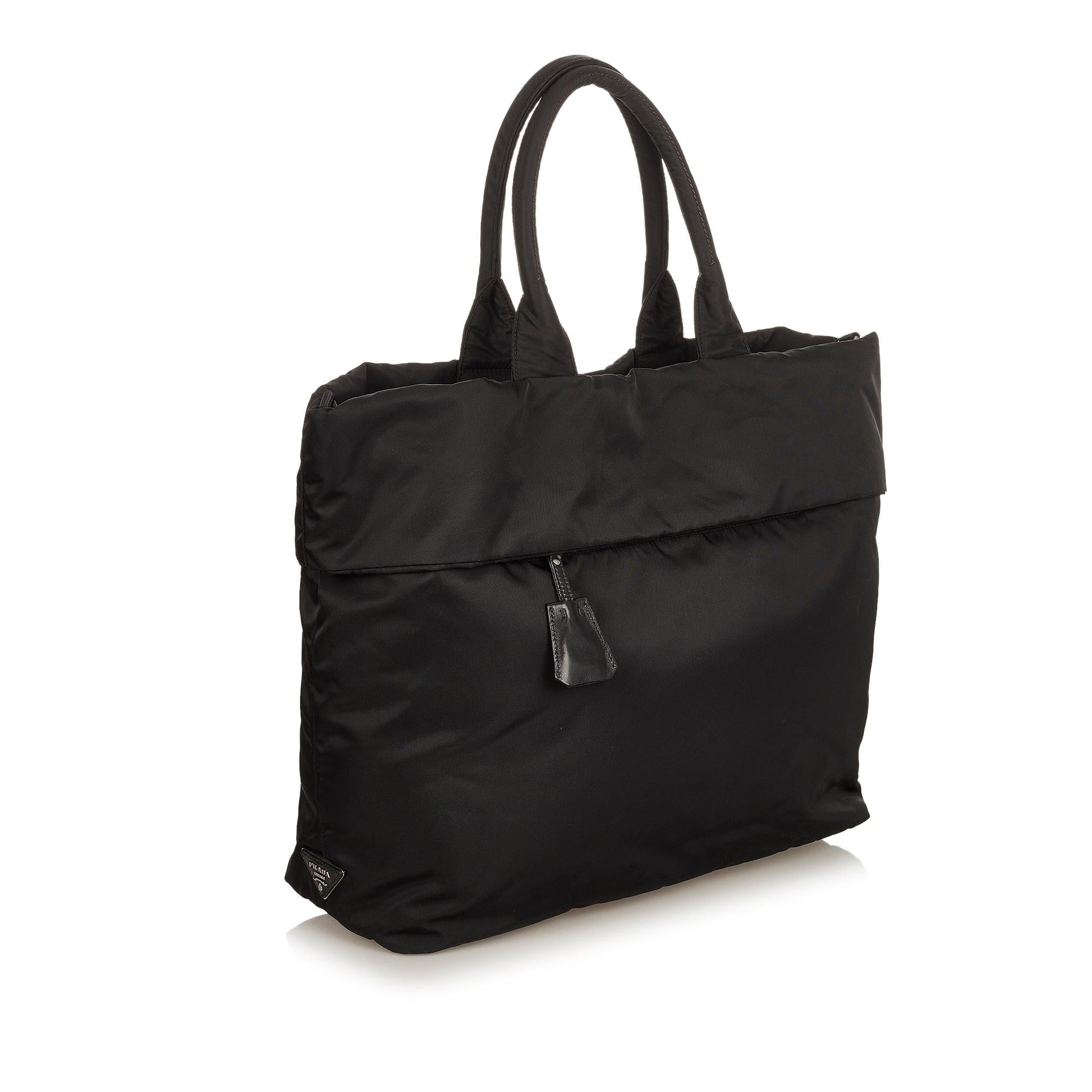 Prada Tessuto Reversible Tote Bag (SHG-25790)