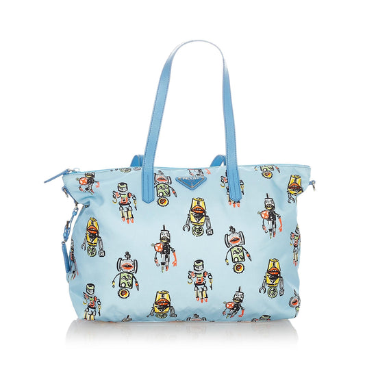 Prada Tessuto Robot Satchel (SHG-23317)