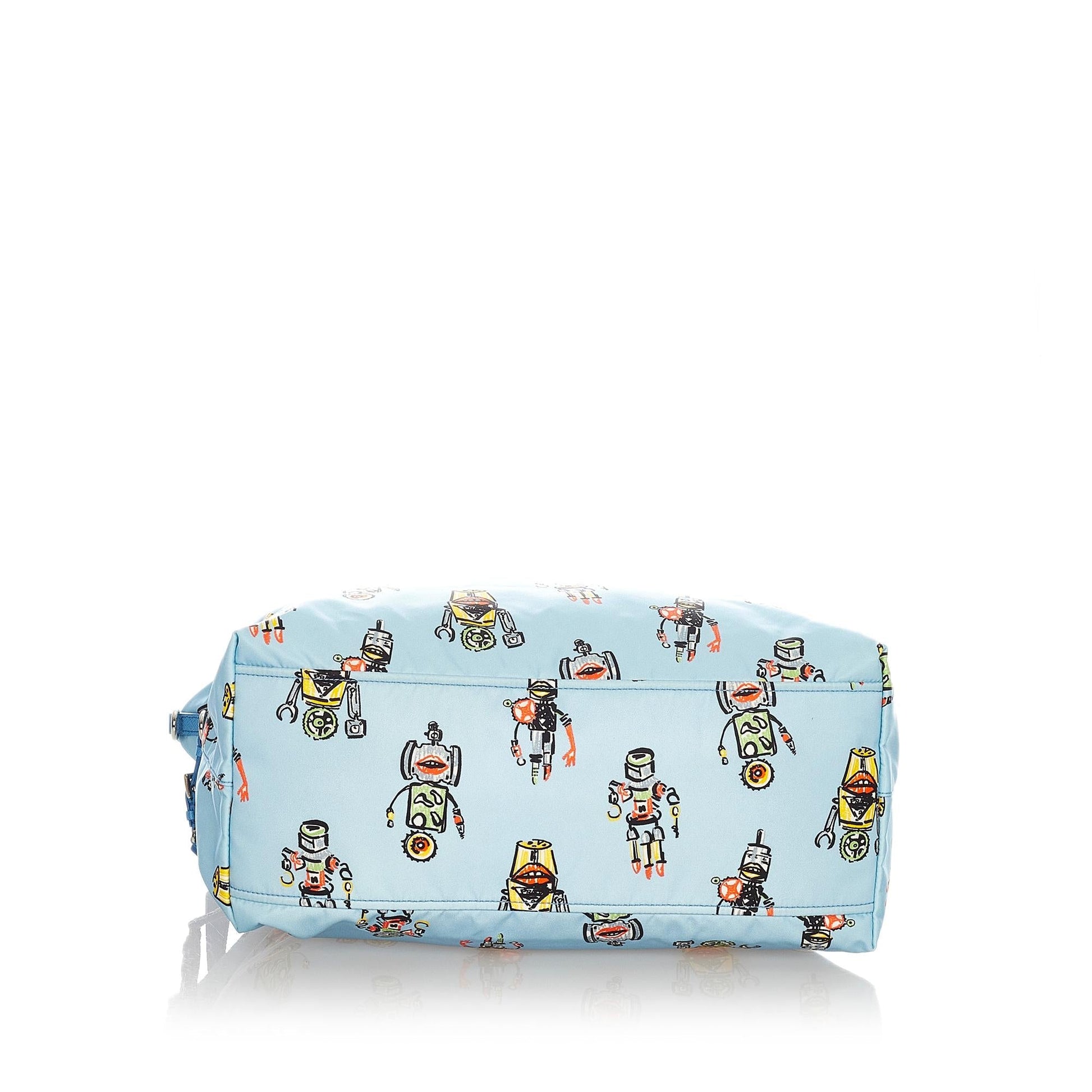 Prada Tessuto Robot Satchel (SHG-D0XqIA)