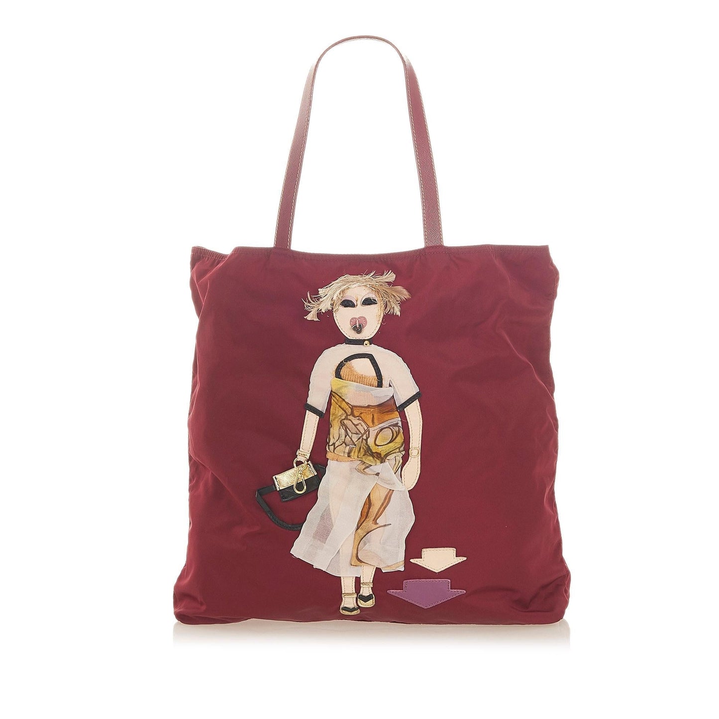 Prada Tessuto Robot Tote Bag  