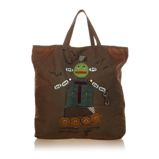 Prada Tessuto Robot Tote Bag (SHG-31924)