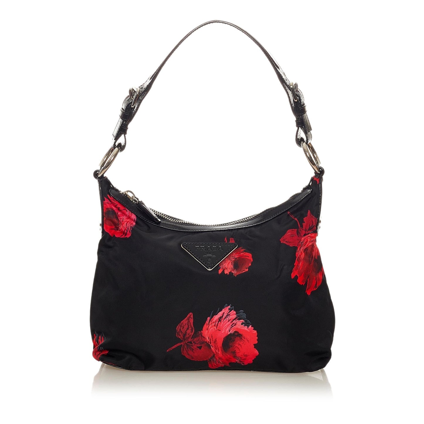 Prada Tessuto Roses Shoulder Bag (SHG-27499)