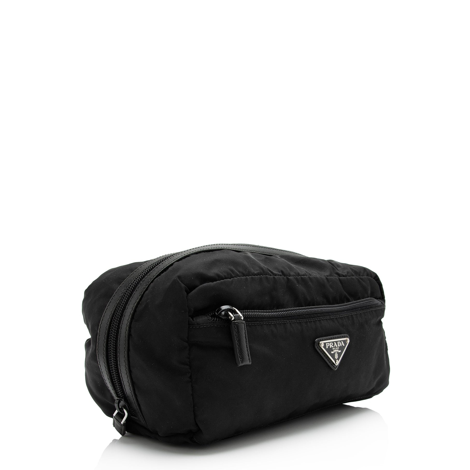 Prada Tessuto Saffiano Travel Pouch (SHF-23829)