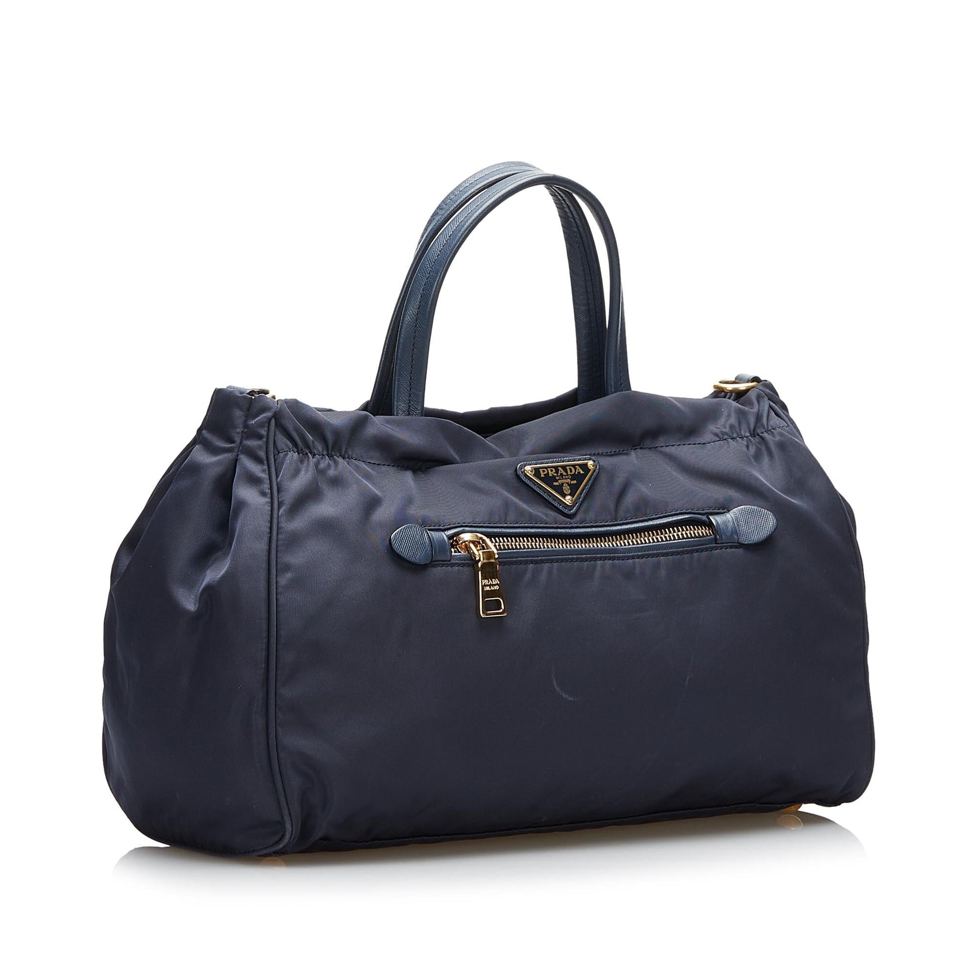Prada Tessuto Satchel (SHG-DwbuRT)