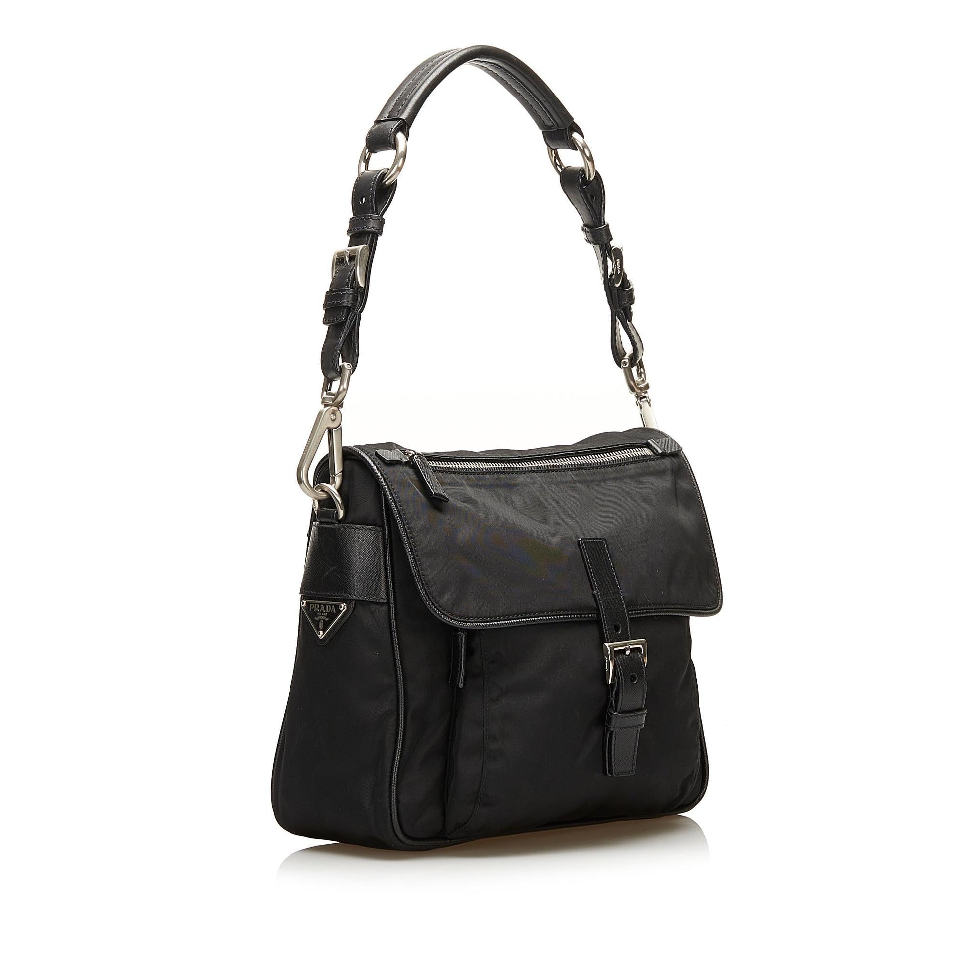 Prada Tessuto Shoulder Bag (SHG-36080)