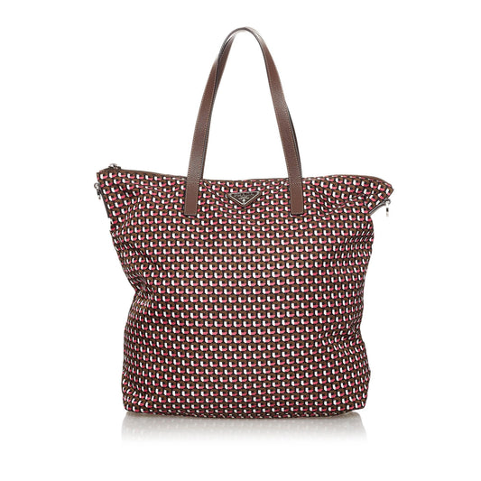 Prada Tessuto Stampato Satchel (SHG-37308)