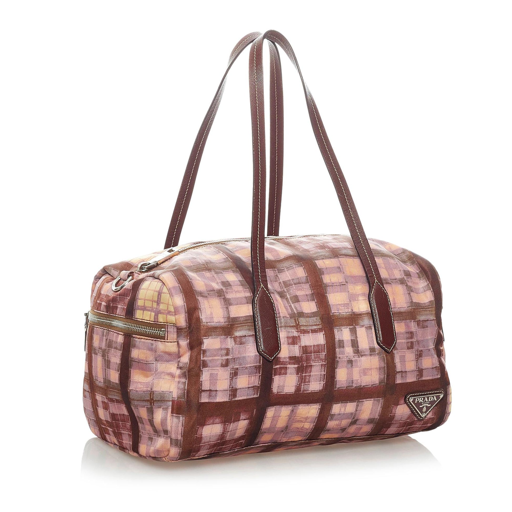 Prada Tessuto Stampato Shoulder Bag (SHG-33420)