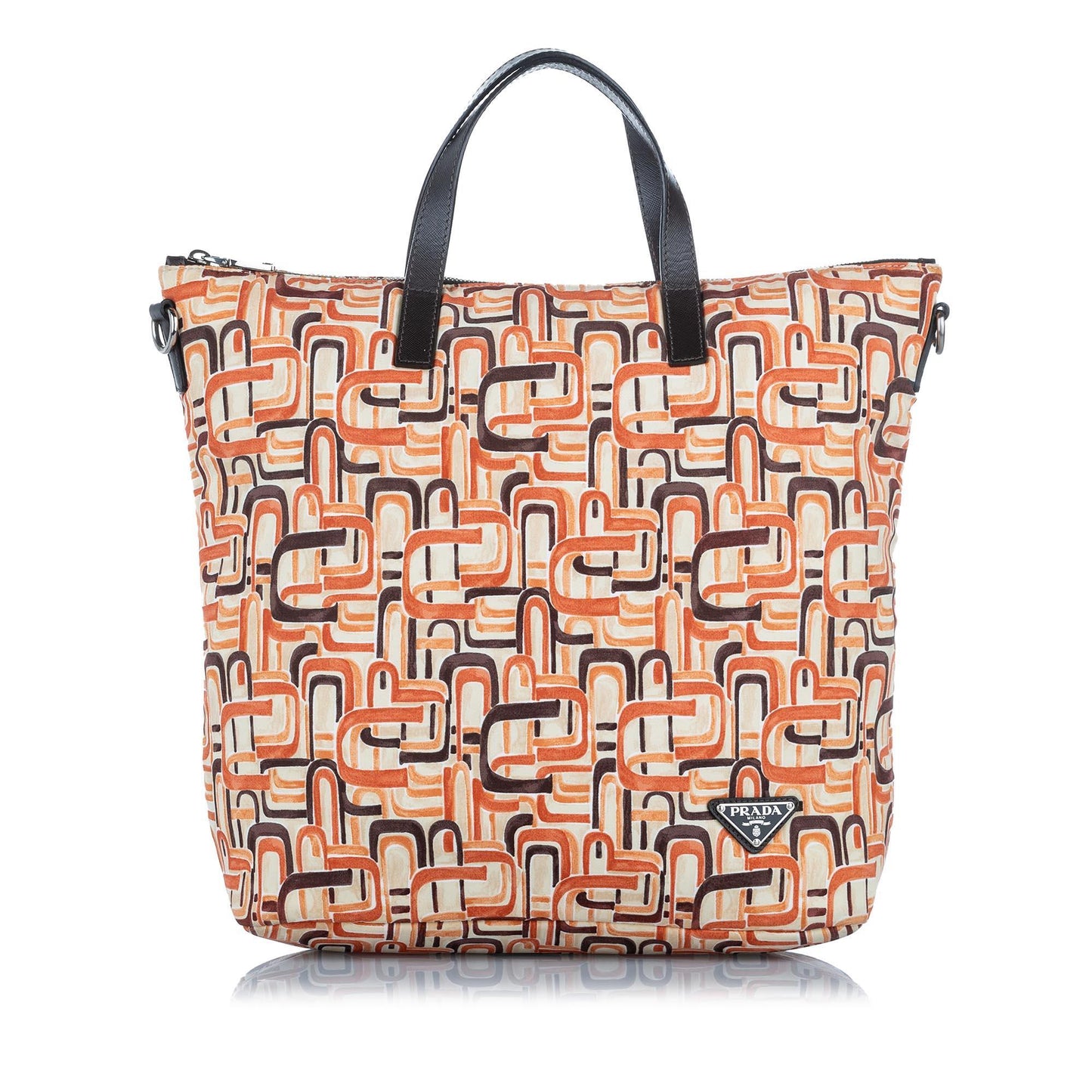Prada Tessuto Stampato Tote Bag  