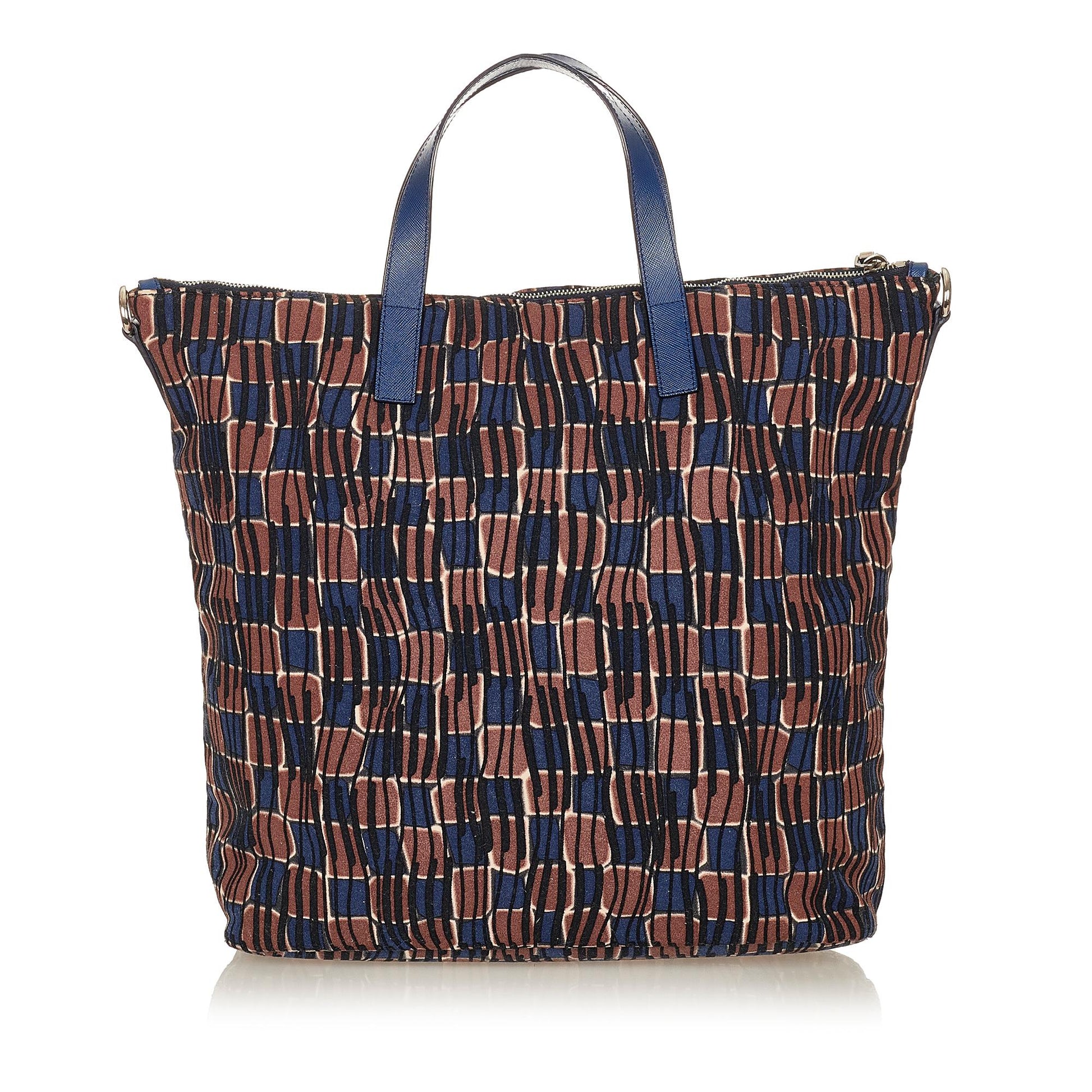 Prada Tessuto Stampato Tote Bag (SHG-26863)
