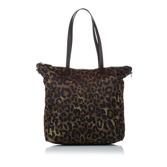 Prada Tessuto Stampato Tote Bag (SHG-30948)