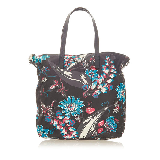 Prada Tessuto Stampato Tote Bag (SHG-31666)