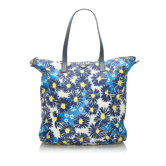 Prada Tessuto Stampato Tote Bag (SHG-34036)