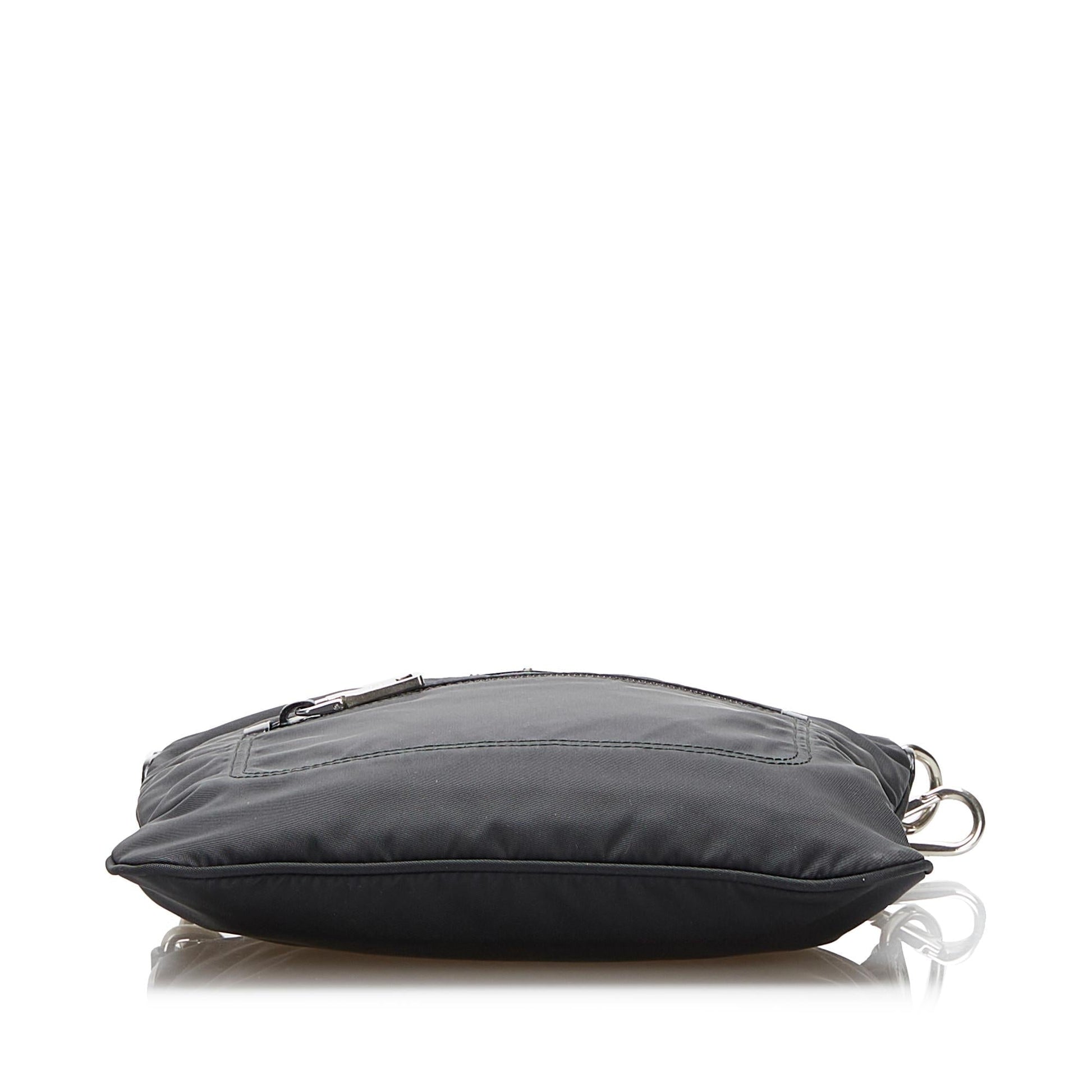 Prada Tessuto Zip Pocket Crossbody (SHG-Od9sRB)