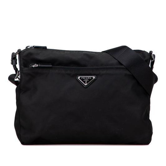 Prada Tessuto Zip Top Crossbody