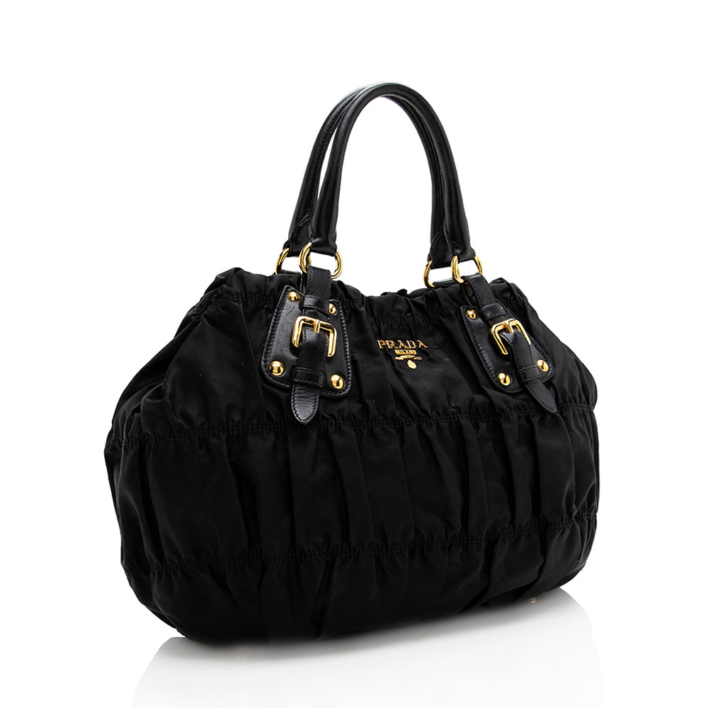 Prada Tesutto Gaufre Tote (SHF-18209)