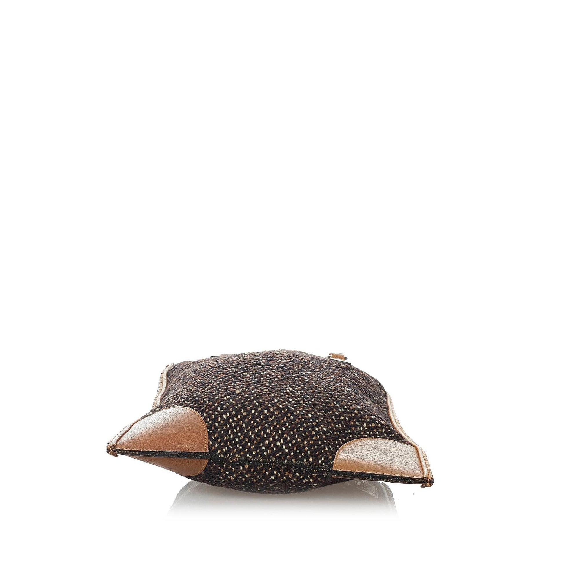 Prada Tweed Handbag (SHG-29342)