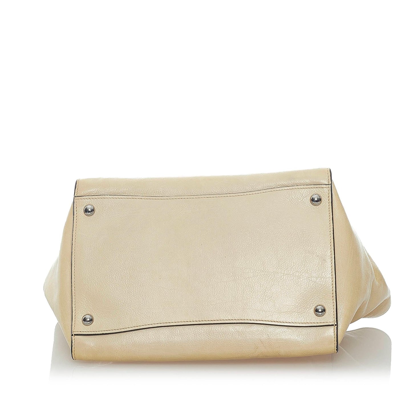 Prada Twin Pocket Leather Handbag (SHG-32969)