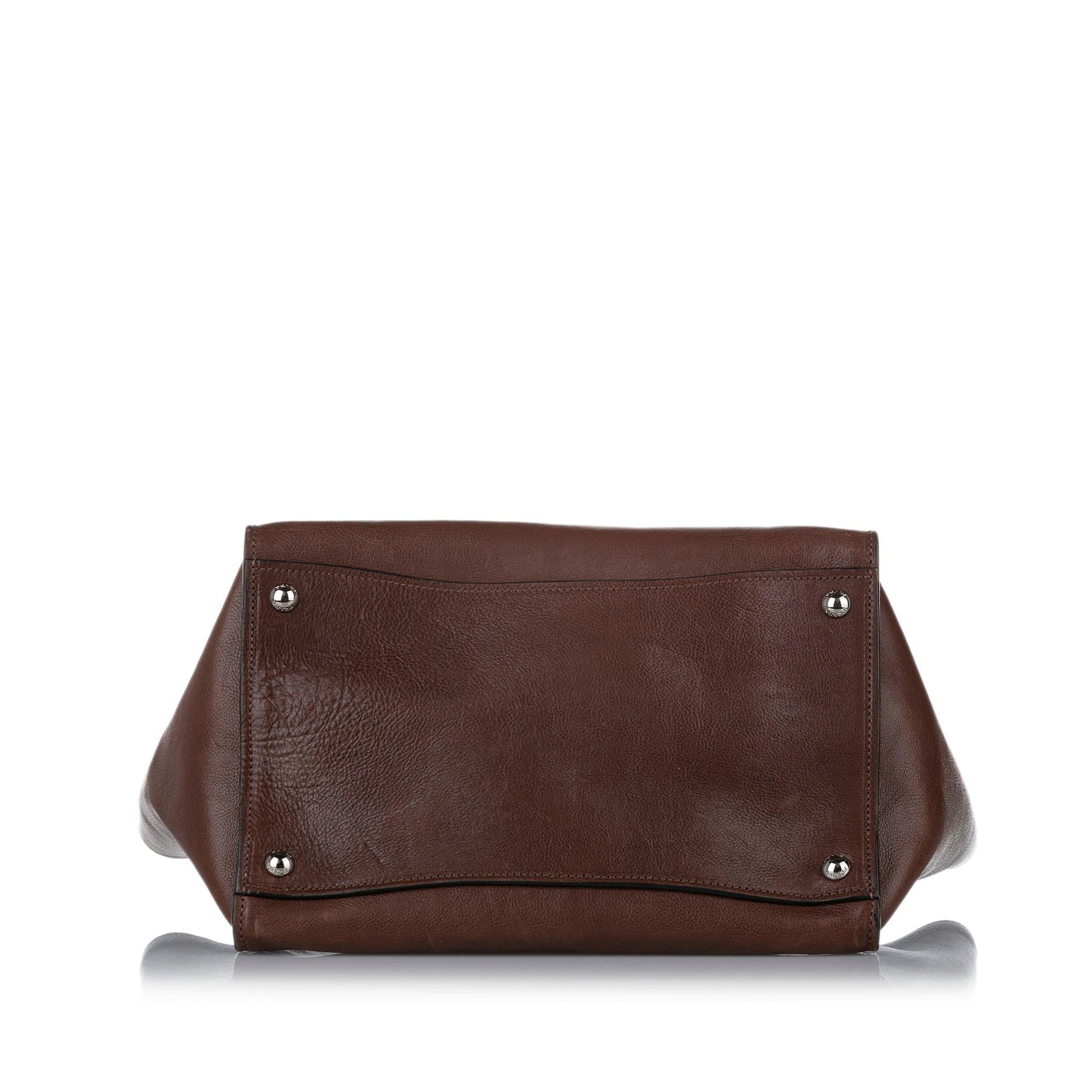 Prada Twin Pocket Leather Satchel (SHG-19129)