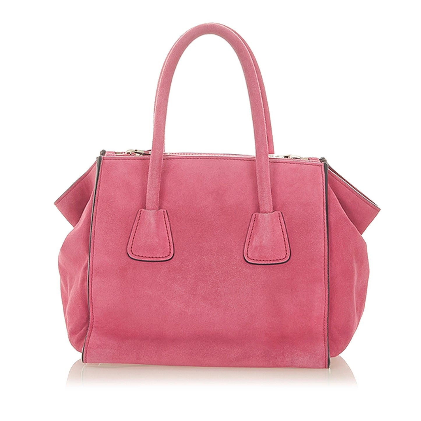 Prada Twin Pocket Leather Satchel (SHG-19923)