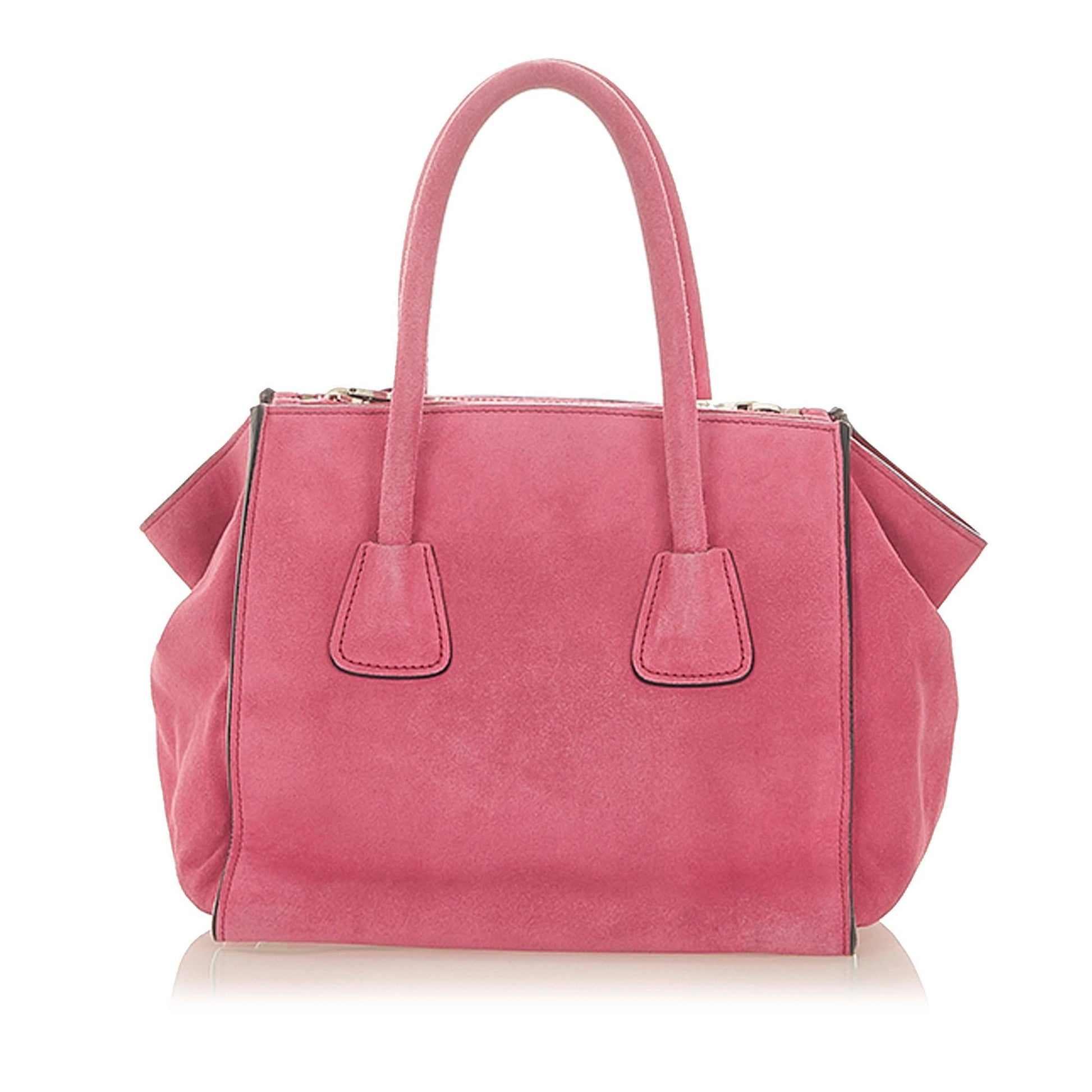 Prada Twin Pocket Leather Satchel (SHG-19923)
