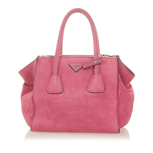 Prada Twin Pocket Leather Satchel (SHG-19923)